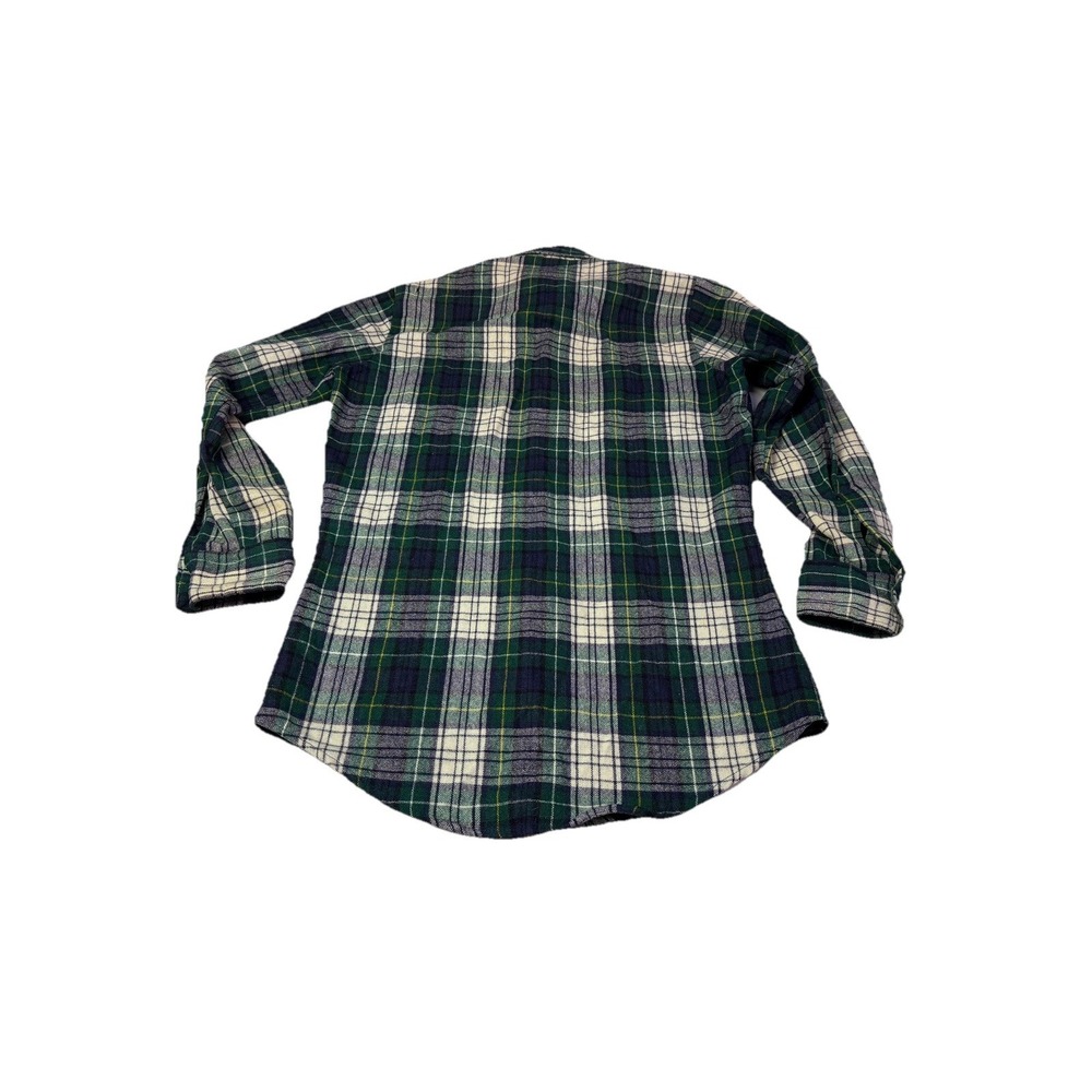 Ponderosa By Bardon Men's Small Flannel Shirt Long Sleeve Wool Vintage 3b4 - Picture 2 of 12
